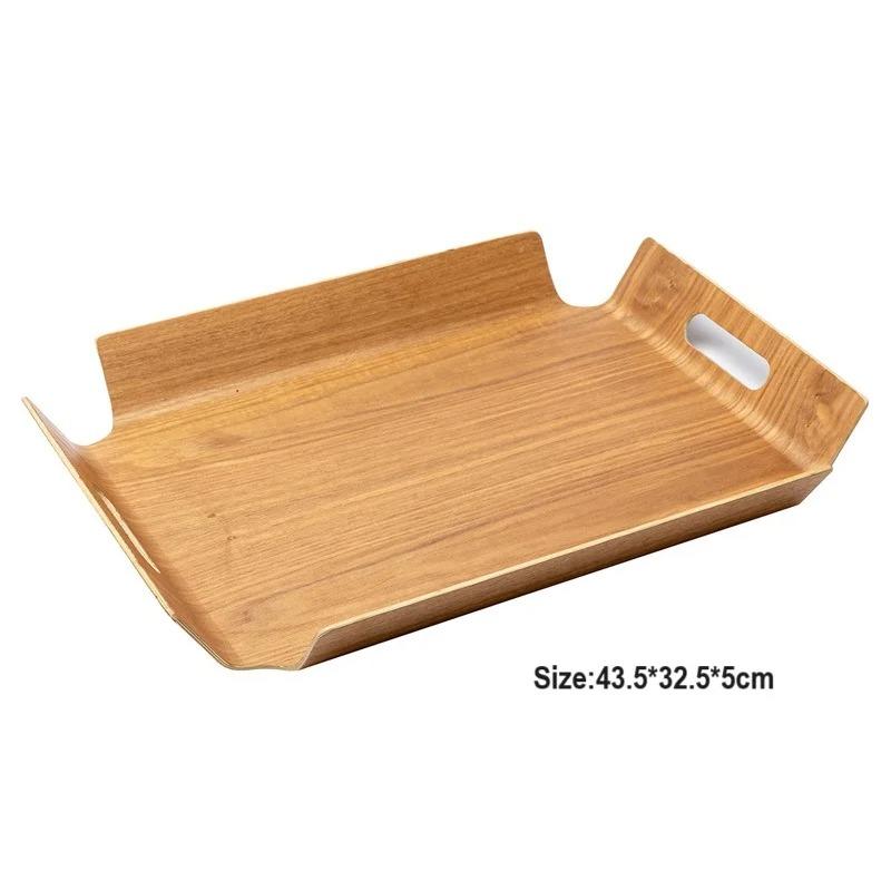 HeMu-Customized Rectangular Water Willow Tray, Cake Bakery Tray, Special Tray for Hotel Restaurant