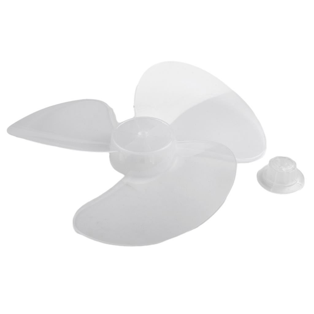 12\\\" Plastic Fan Blade Transparent White 1pcs Radius 14cm Standing Pedestal Floor Wall Table Fanner High Quality