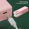 USB Rechargeable Bag Sealer 2 In 1 Portable Food Sealing Machine