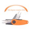Foldable Line Cutter Stainless Steel Fishing Scissors Fishing Line Cutter for Braided Line Fishing Tackle Accessories