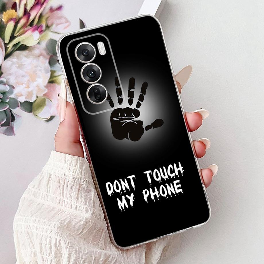 Soft Clear Silicone Back Cover For Oppo Reno12 Pro CPH2629 Phone Case Marble Butterfly Capa For Reno 12 12Pro 5G CPH2625 Capa