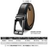 ENJOLT Men's Genuine Leather Belt with Automatic Buckle, Adjustable, BusinessLeisure Belt, Large Size, 105-125cm Length, G5013