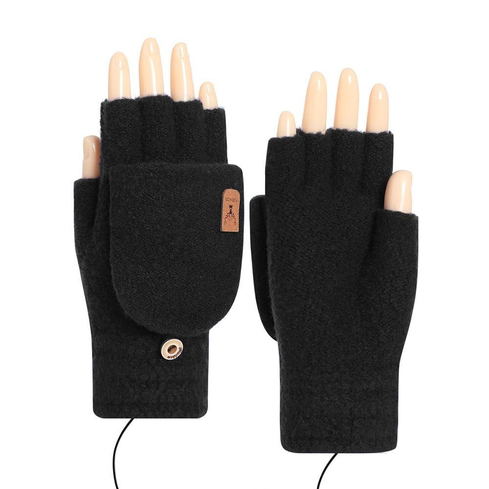 Durable Winter USB Heated Gloves Adjustable Non-Slip Touchscreen Gloves Reusable Warm Hand Warming Gloves