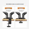 ECOLA Dual Monitor Desk Mount Stand