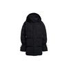 Originals Winter Casual Solid Color Hooded Down Jacket Women Outerwear Black GU1782