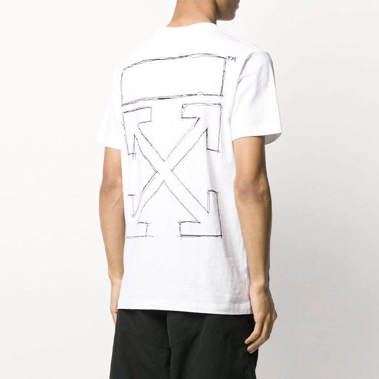 OFF-WHITE logo-print T-shirt OMAA027S201850090110