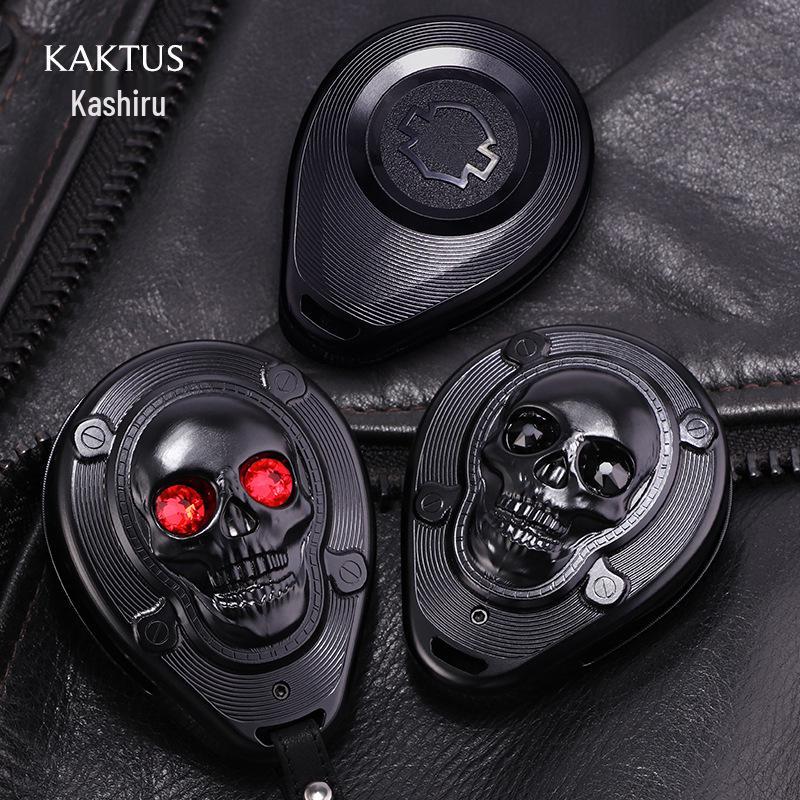 KAKTUS Aluminum Key Fob Cover for Harley & Indian Motorcycles