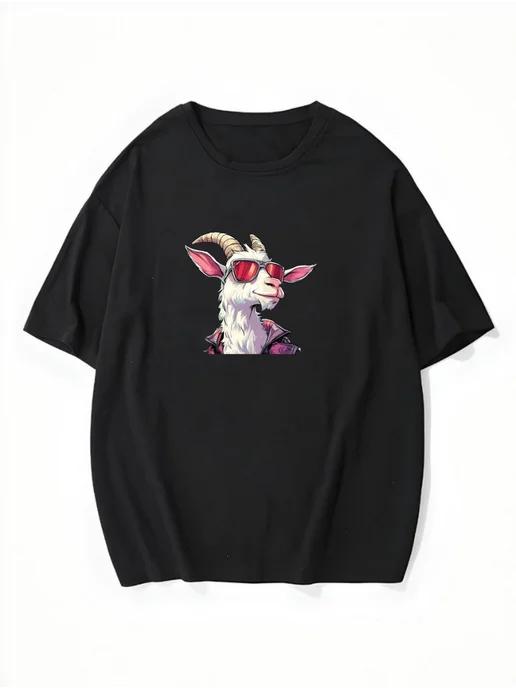 Women’s T-shirt with animal print S