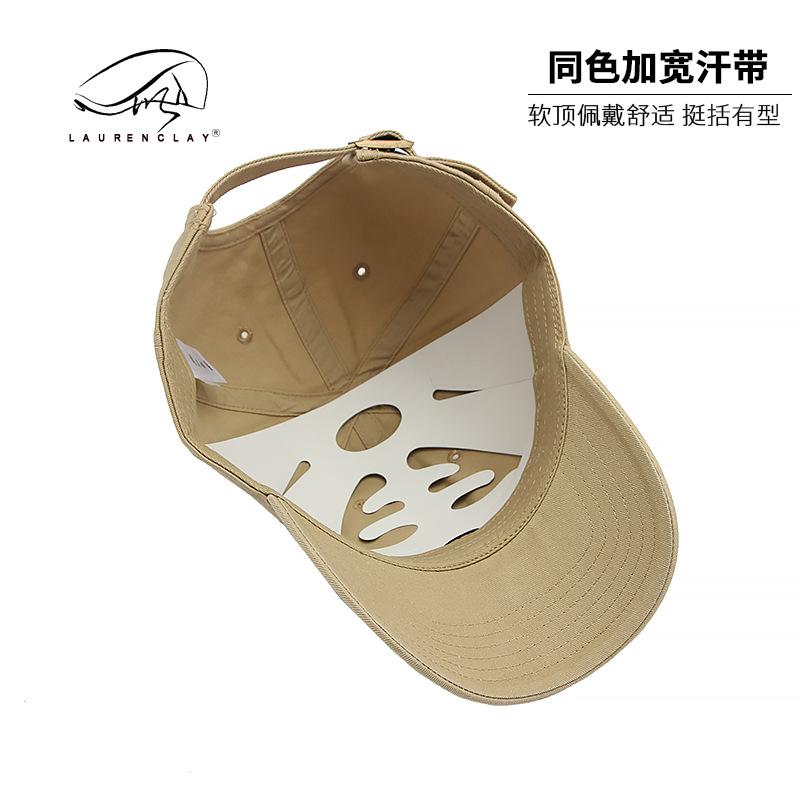 High-quality baseball cap women's high-end face cap soft top men's outdoor sunscreen visor tide