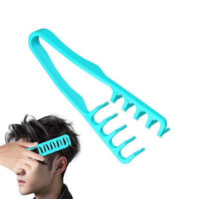 Fluffy Texture Styling Comb Volumizing Wide-Tooth Hairbrush Curling Tools Fluffy Roots Hair Seam Cover Bangs Hairdressing Combs