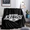 Los Angeles Eishockey Decken Flanelldecken Plüsch für Sofa Bett Geschenke für Männer Frauen Reise Picknickdecke Weihnachtsgeschenke für Fans