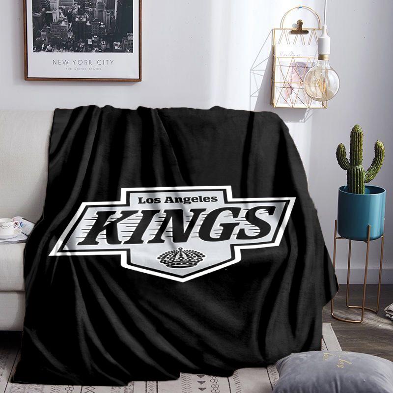 Los Angeles Eishockey Decken Flanelldecken Plüsch für Sofa Bett Geschenke für Männer Frauen Reise Picknickdecke Weihnachtsgeschenke für Fans