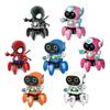 Electric Luminous Six-Claw Singing and Dancing Robot Fish Toy for Kids