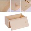 Natural Wood Storage Box - Versatile and Stylish Organizer for Home and Office - Durable and Eco-Friendly Design