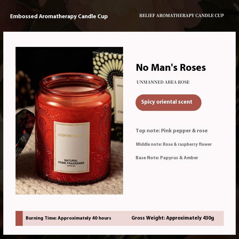 Embossed Scented Candles, Premium Gifts, Birthday Souvenirs, High-value Decorative Gift Ornaments