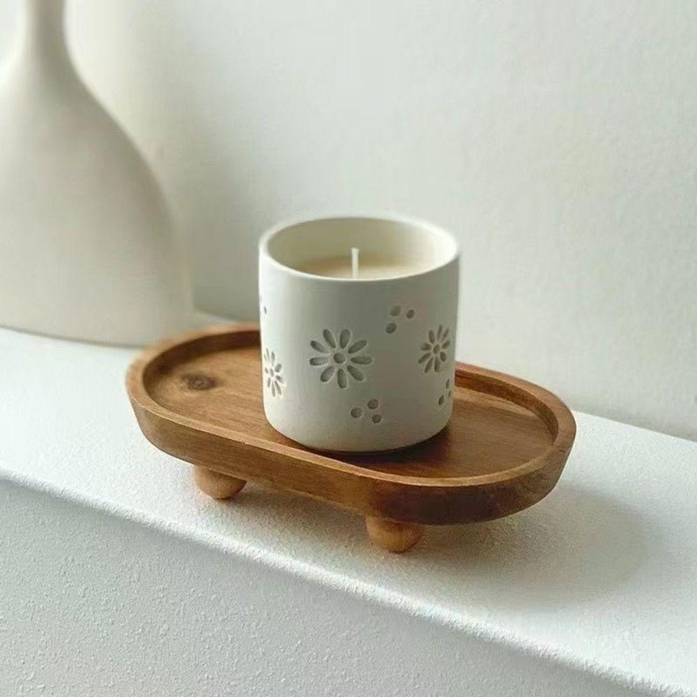 Bracelet Jewelry Display Stand Necklace Jewelry Holder Simple Wooden Jewelry Tray  Gift
