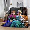 1PC Seasonal Universal Cartoon Blanket for Home Decoration, Soft Flannel Throw Blanket, Versatile & Cozy for Bedroom, Suitable As a Gift, Pe