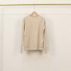 Women's Solid Color Half-High Neck Wool Knit Sweater - Autumn/Winter Short Thick Pullover Base Layer Knitwear