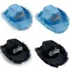Bachelorette Party Cowgirl Cap for Bride Lady Fedoras Hat Bridal Shower Cowboy Hat Girls Carnivals Party Photoshoots Cap