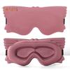 3D Kids Sleep Eye Cover with Adjustable Strap Soft Blindfold Memory Foam Filler Breathable Light Shielding Eyeshade for Boys Girls Teens