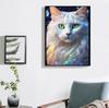 DIY 5D Starry Sky Cat Diamond Embroidery Painting Rhinestone Cross Stitch Home Decoration
