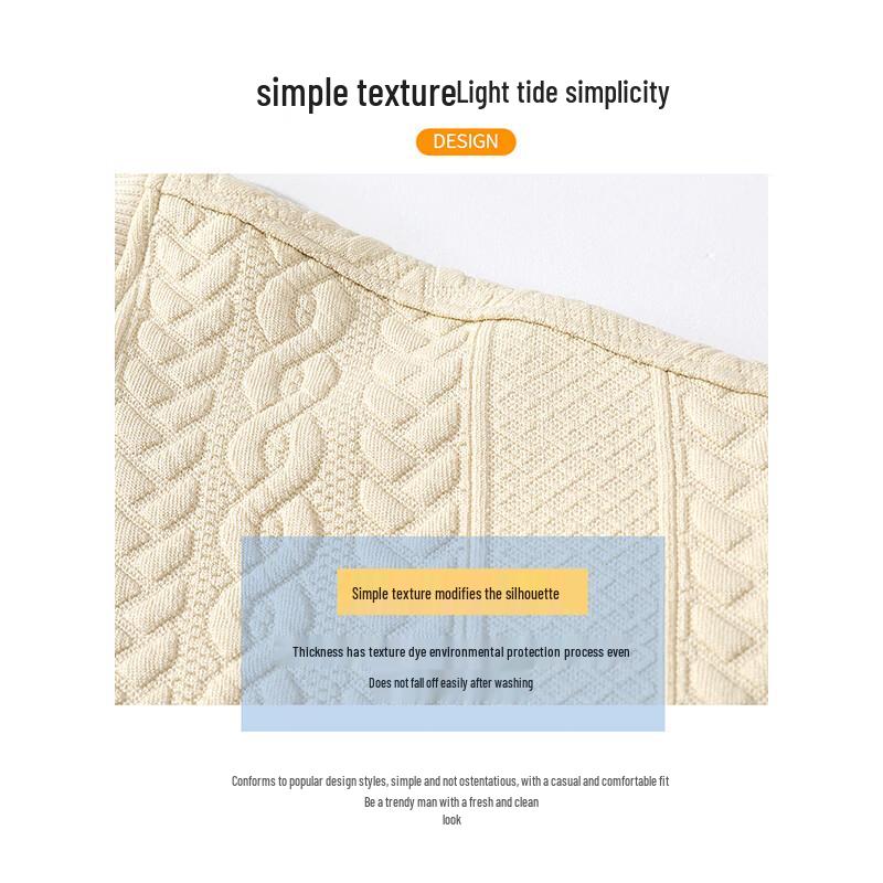 Wassup Sohot Men's Round Neck Long Sleeve Top