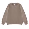 Unisex 480g Raglan Sleeve Color Block Crewneck Sweatshirt - Japanese Loose Fit, Streetwear Long Sleeve