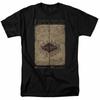Harry Potter Marauders Map Words T Shirt Mens Licensed Movie Tee Black
