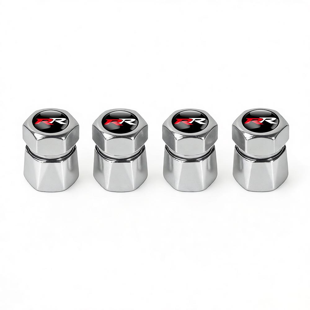 4Pcs Aluminum Car Tire Valve Caps Diamond Tyre Valve Airtight Cover Waterproof Dust For Honda City Odyssey CIVIC CRV Automobiles