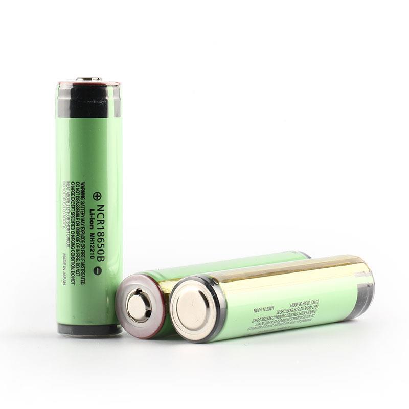 Panasonic 18650B High Capacity 3.7V Lithium Battery for Flashlights and Electric Drills