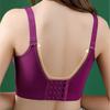 Breathable Thick and Thin Beautiful Back Plus Size Underwear Without Steel Ring Push Up Bra