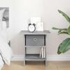 Nightstand Grey Sonoma 41 x 40 x 45 cm Engineered Wood
