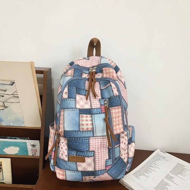 Trendy Unisex Japanese Harajuku Student Backpack Versatile Design Laptop Compatible