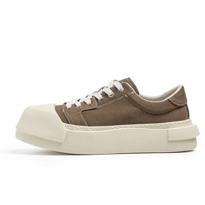 Neue Heiße Hohe Qualität Klassische Serie Herren Lässig und Bequem Flacher Absatz Low-Top Runde Zehenpartie Schnürung Vulkanisierte Walking-Sneaker