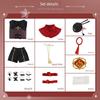 Huto Cos Costume Game Hu Tangzhu Huto Cosplay Costume Full Set Halloween Performance Outfit