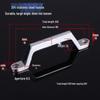 304 Stainless Steel Heavy Duty Pull Handle for Industrial Doors and Windows
