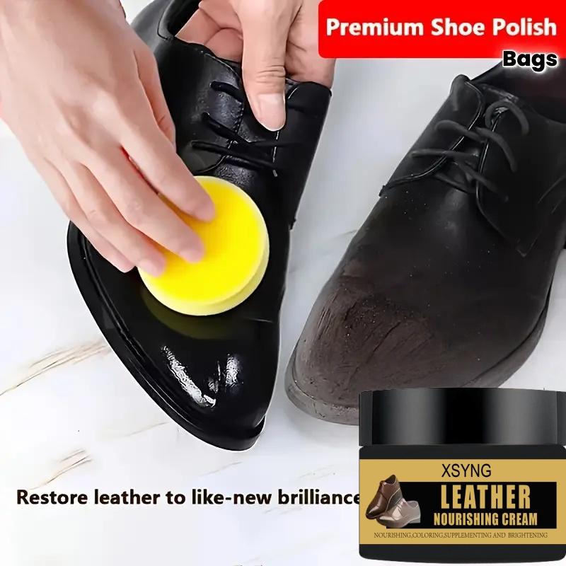 Multi functional care and repair cream - providing deep care for car seats, sofas, jackets, shoes, and clothing: enhancing shine