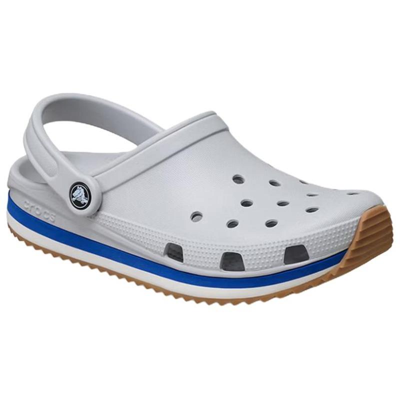 Crocs Crocband Casual Series Minimal Versatile Outdoor Breathable Clogs Unisex Gray 212831-1FT