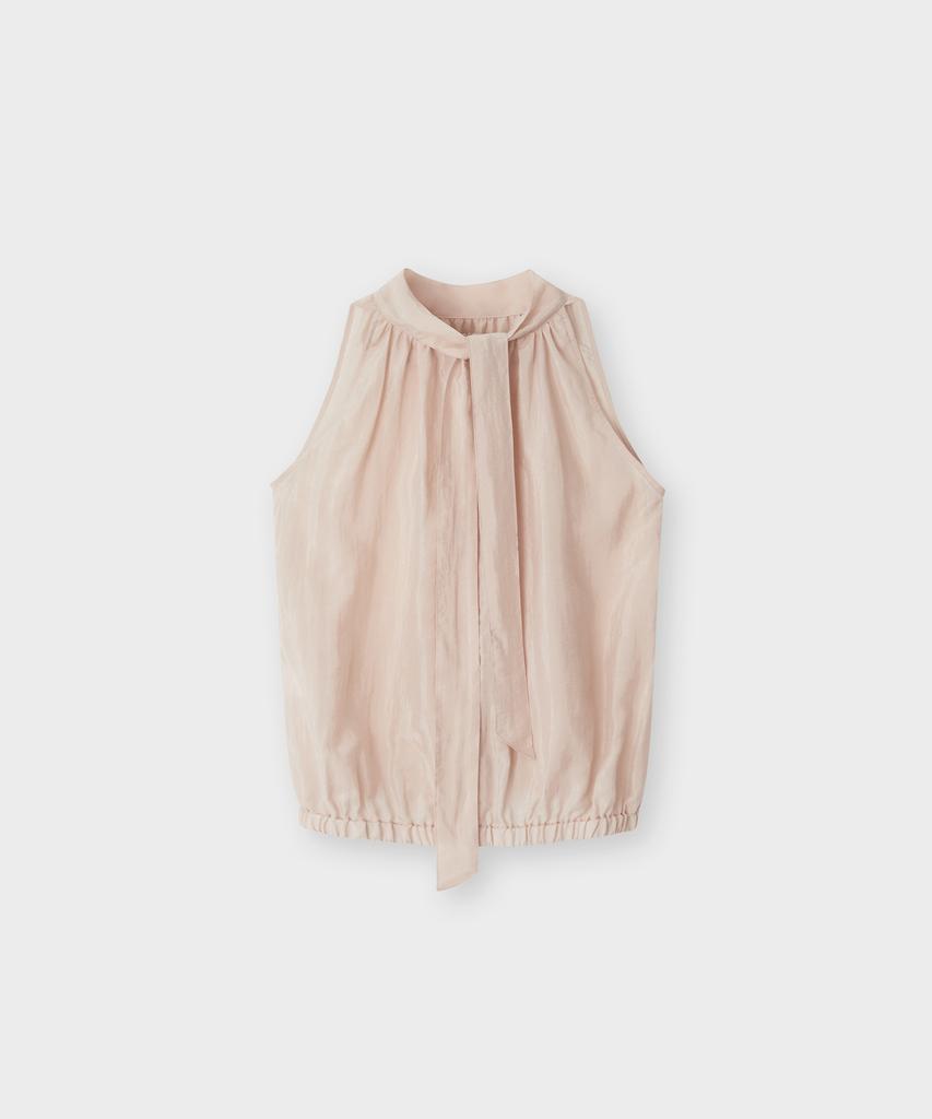 Deolil Glow Halter Neck Blouse_Pink