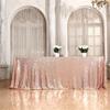 Rectangular Sequin Tablecloth Sparkling Table Cover Party Supplies Glitter Table Cloth  Hotel