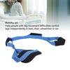 Leg Lifter Strap Anti Slip with 3 Handles Foot Lift Assist Pull Strap for Bed Wheelchair Car 44.9in
