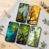 Serene Big Tree Nature Vibe Phone Case For Samsung S26,S25,S24,S21,S22,S23,S30,Ultra,S20,Plus,Soft Silicone Black Cover