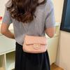 Chic Fashionable Women's Bag 2024 New Trendy Simple Chain Shoulder Crossbody Bag
