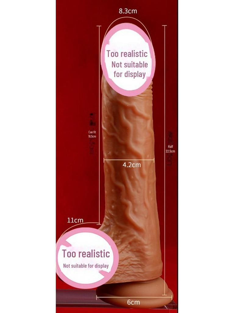 Miji Wireless Heating Silicone Vibrating Penis - 30/Box