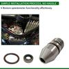 TH350 Speedo Gear Sleeve Housing & Extra Seals For GM Turbo 350 Speedometer Adapter