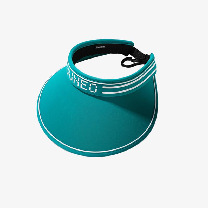 

Стиль шляпы Универсальная полоска с буквами Женская портативная дышащая шляпа от солнца зелёный