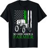 Cool So Gott schuf einen Landwirt, Landwirtschaft Landwirt T-Shirt S-3XL