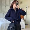 New Arrivals Open Run Women Basic Ribbed Two Way Zip Knit Cardigan