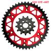 520 13T 45T 46T 47T 48T 49T 51T 52T Motorcycle Front & Rear Sprocket For HONDA XR250R XR 250 R 1996-2005