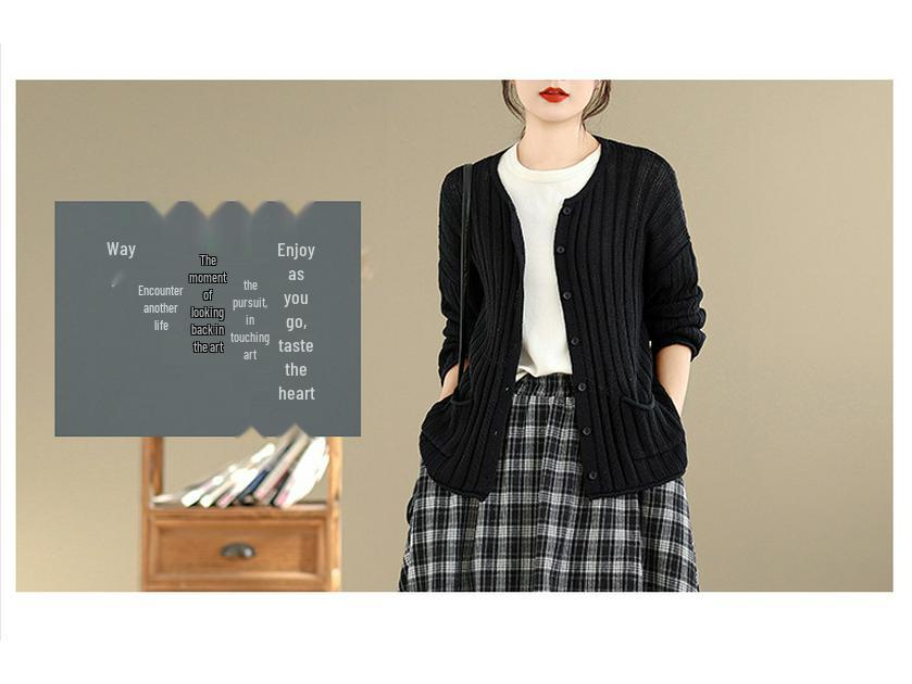 2025 Autumn/Winter High Waist Slimming Plaid Skirt - Mid-Length Japanese Style